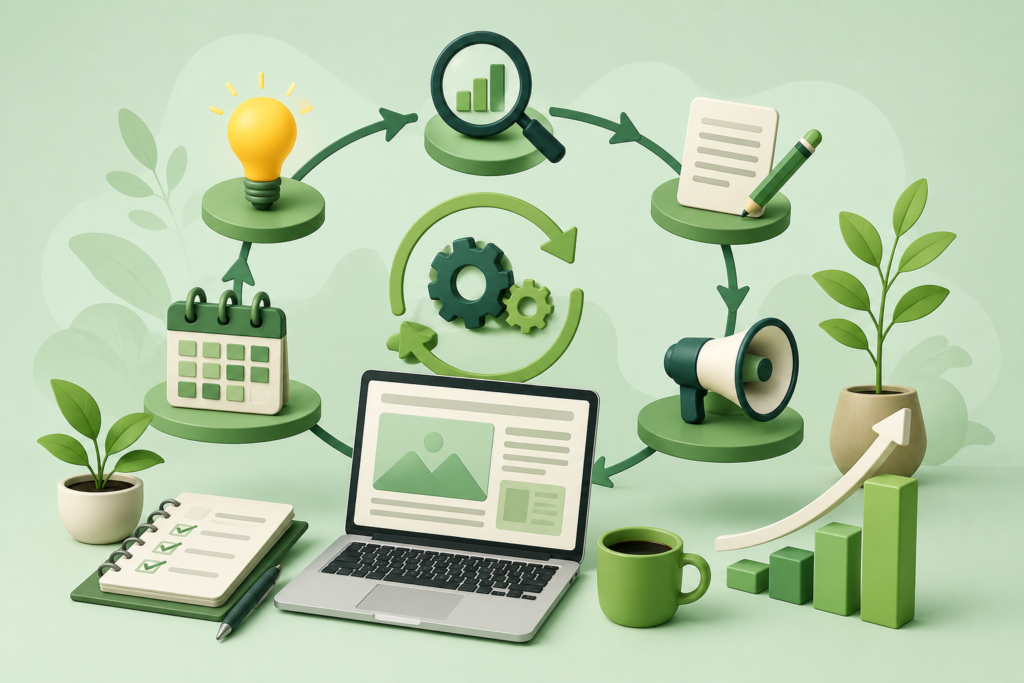 Building a Sustainable Long-Term Content Marketing System