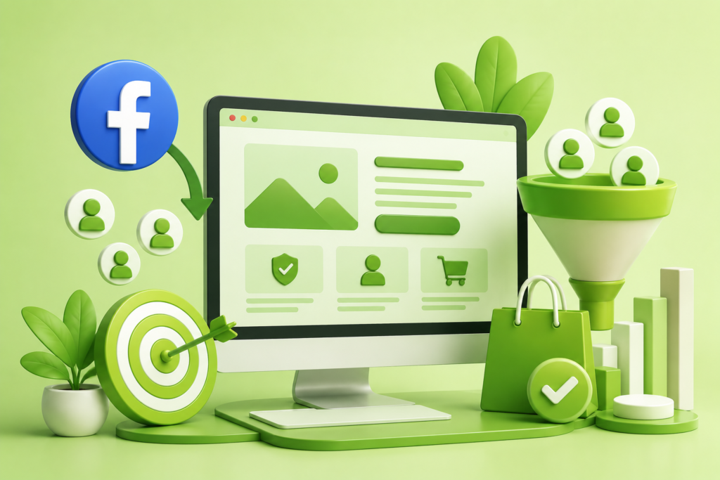 Designing Landing Pages That Turn Facebook Traffic Into Customers