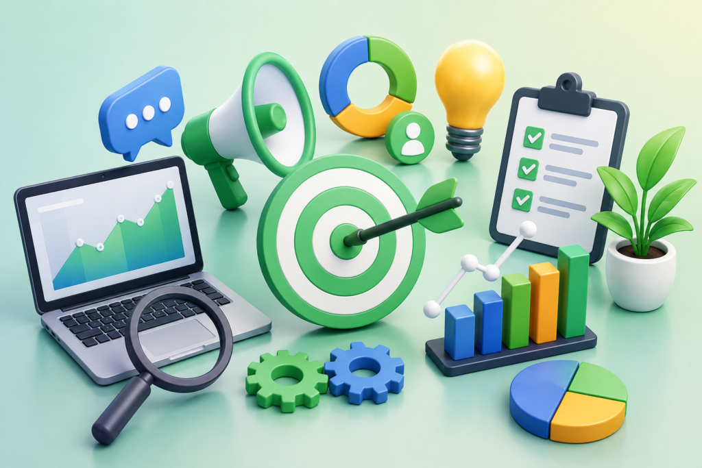 Best Practices Summary for a Sustainable Digital Marketing System