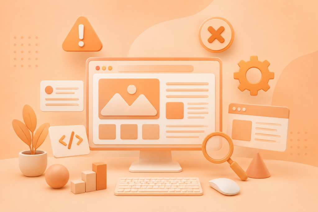 Common Mistakes in Website Design and Development
