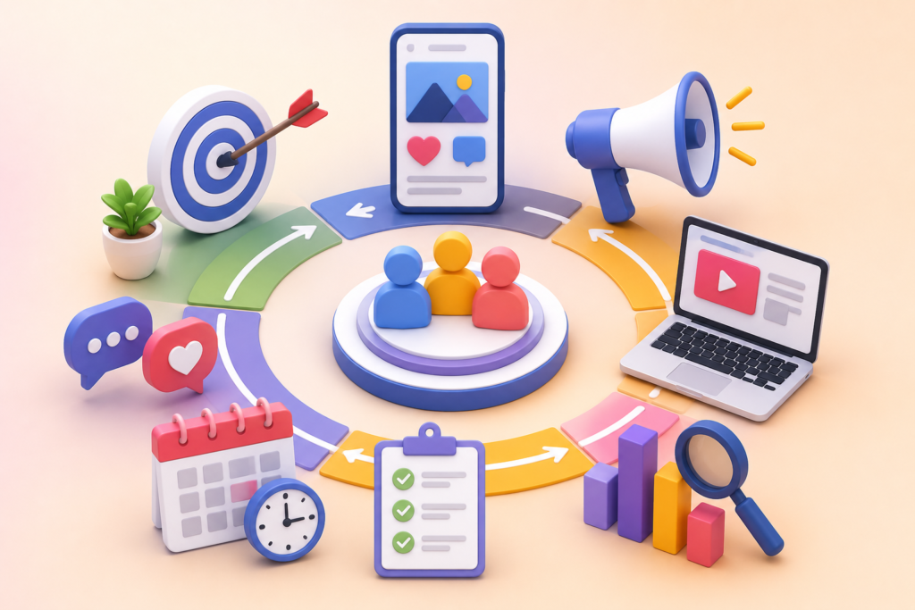 Best Practices Summary for Building a Sustainable Social Media Marketing System
