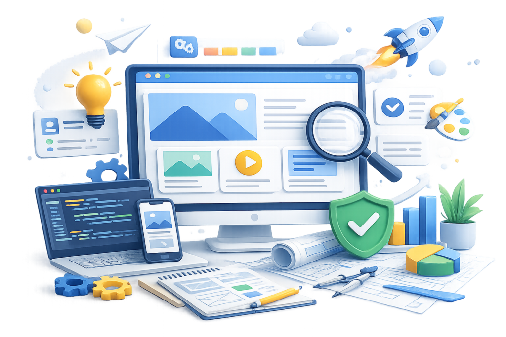 Website Design and Development Services: Everything You Need to Build a Successful Business Website