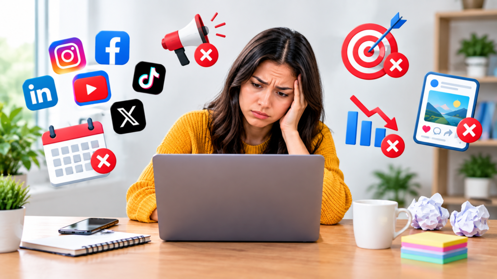 Common Mistakes That Can Weaken Social Media Marketing
