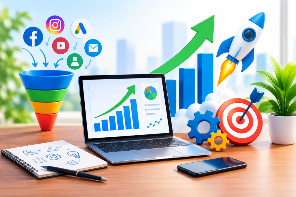 The Complete Guide to Building, Scaling, and Optimising a High-Performance Digital Growth Strategy