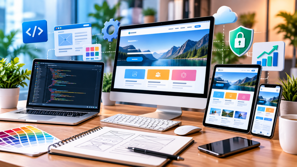 Website Design and Development: The Complete Guide to Building a High-Performance, Secure, and User-Focused Website