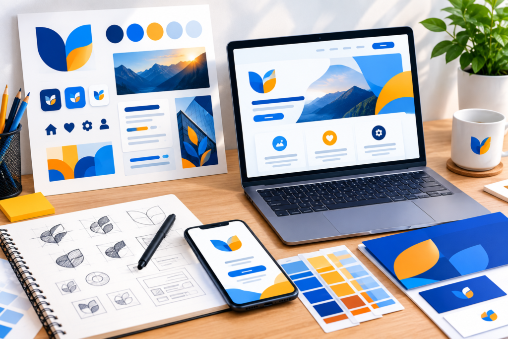 Developing a Strong Visual Design System and Brand Experience