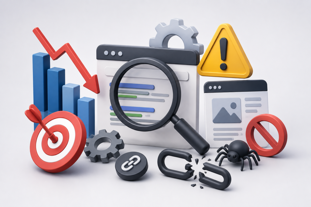 Common SEO Mistakes That Limit Organic Growth