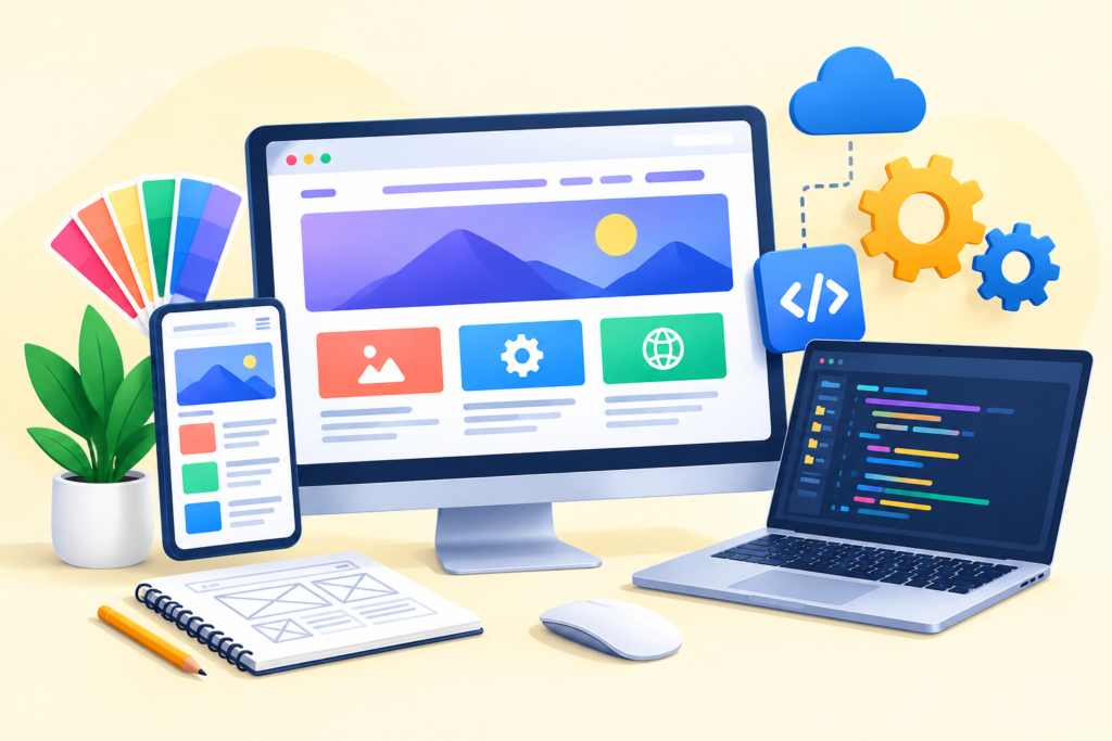 Website Design and Development: The Complete Guide to Building a High-Performance, SEO-Friendly Website