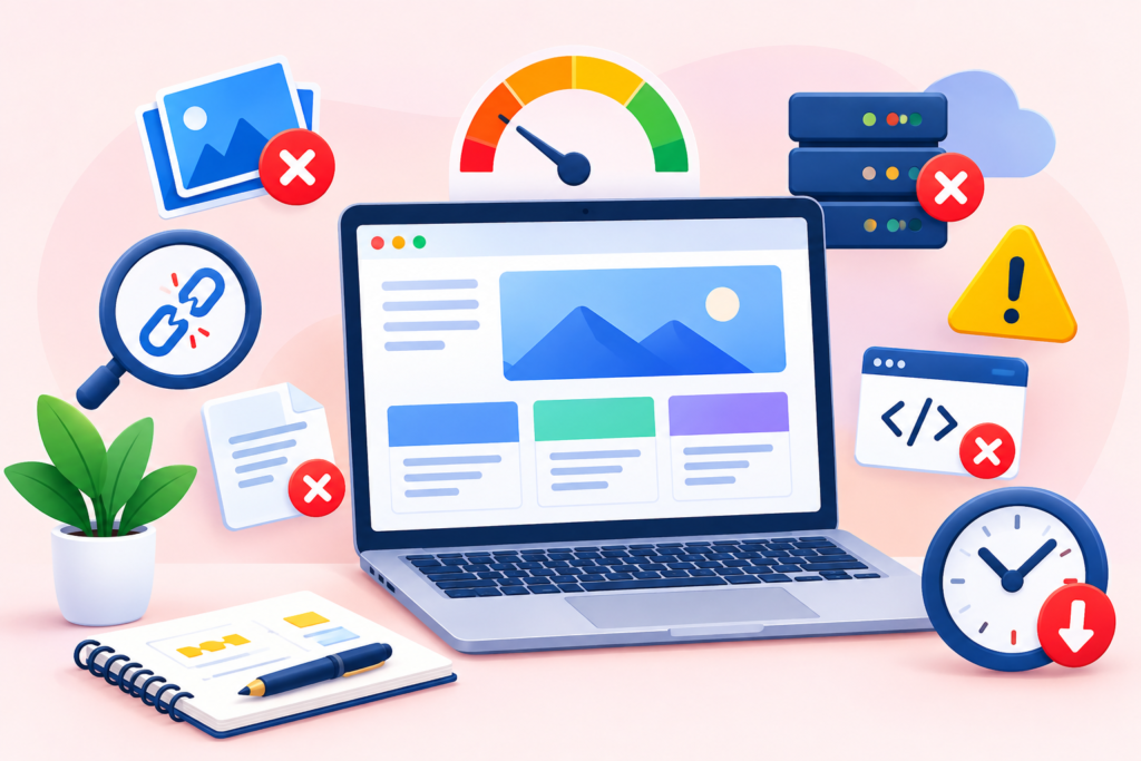 Common Mistakes That Can Damage Website Performance