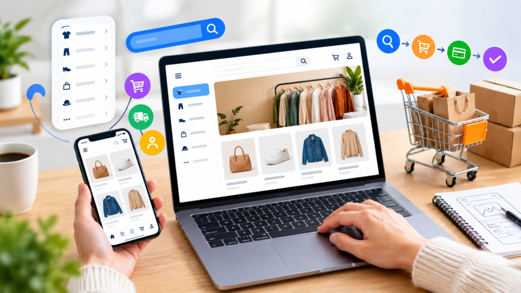 Designing High-Performance E-Commerce Navigation and User Experience