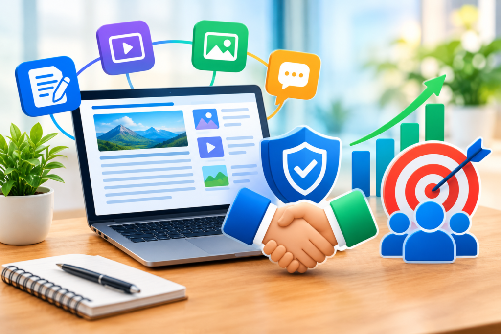 Content Marketing That Builds Trust and Attracts Qualified Leads
