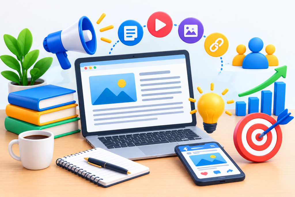 Content Marketing: The Complete Guide to Building Authority, Attracting Traffic, and Driving Sustainable Business Growth