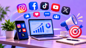 Social Media Marketing: The Complete Guide to Strategy, Engagement, Brand Growth, and Conversions